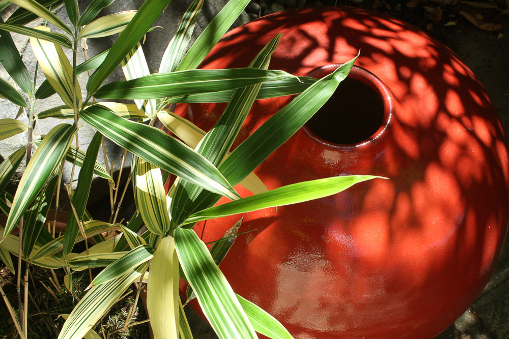 red pot